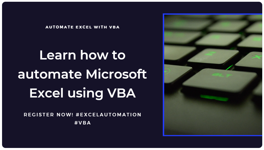 Excel VBA programming by Examples (MS Excel 2016)